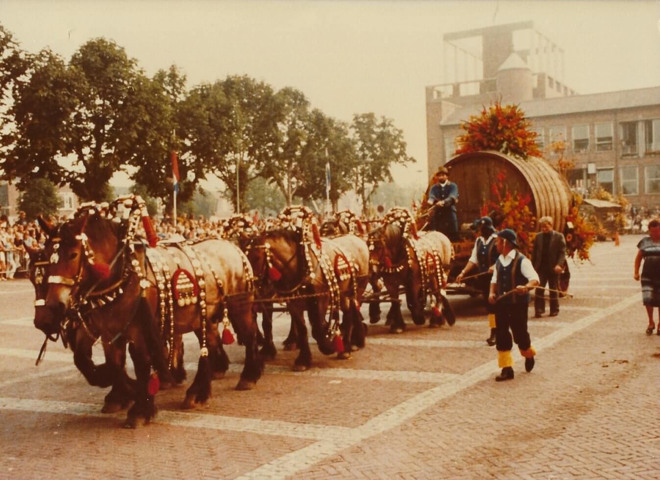 Bierwagen Bavaria in Aalsmeer in 1989