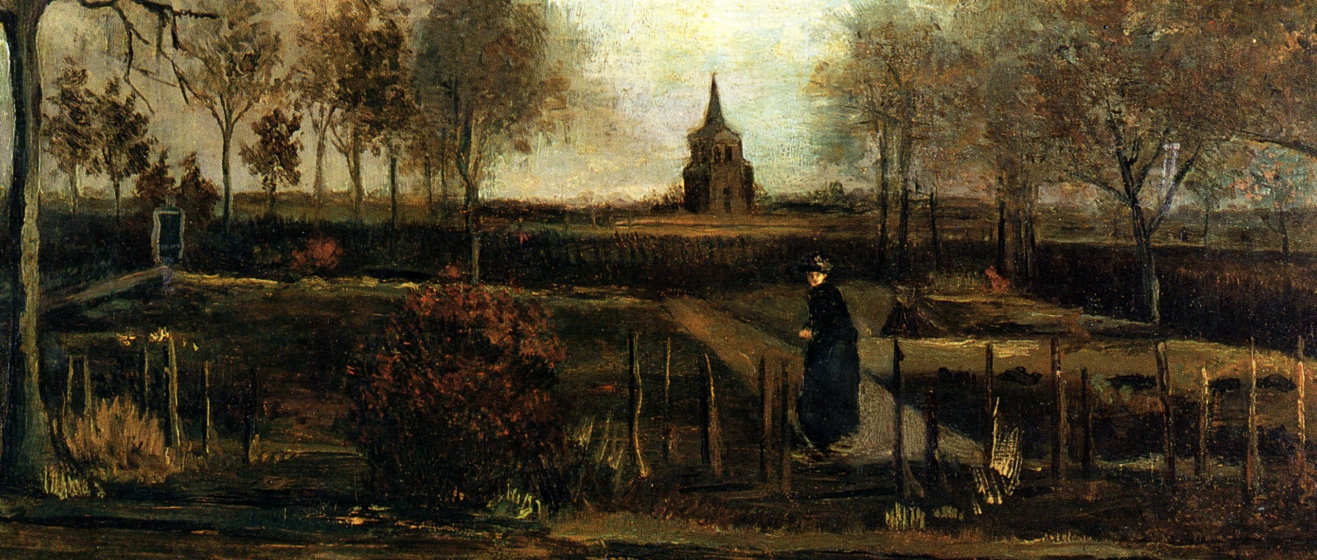 Afbeelding1 pastorietuin Lente 1884 JH 484