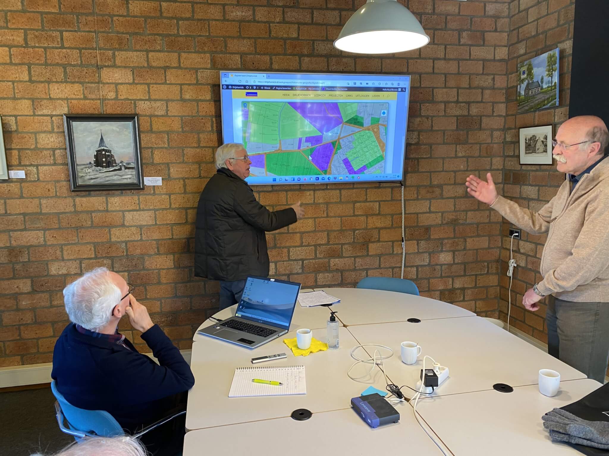 Historische kaart bewijst zijn diensten