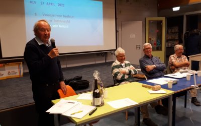 Afscheid van bestuurslid Piet van den Heuvel