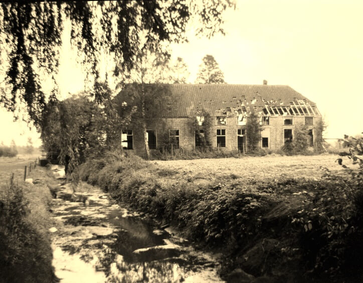 Weefhuis voor de restauratie