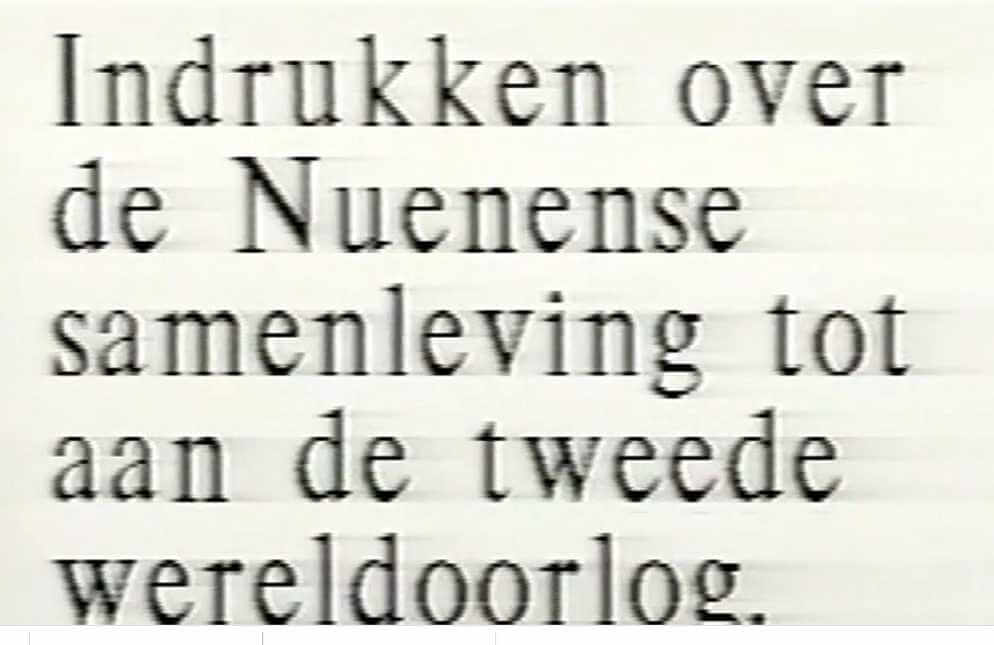 Nuenen historie film