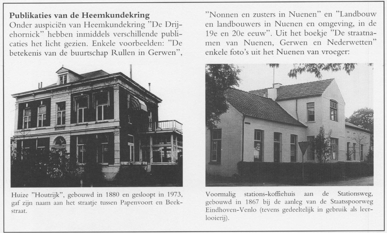 Dwèrs door Nuenens verleden: Tot besluit