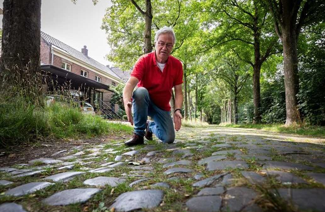 Historie van de Stationsweg ligt op straat