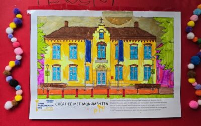 Prijsuitreiking kleurplaten Open Monumentendag
